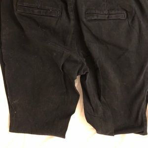 Black Khaki Bootcut Pants